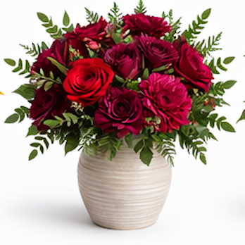 Rust & Roses Arrangement