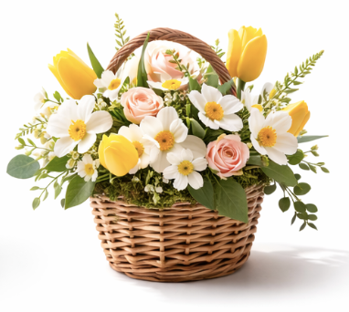 Golden Meadow Basket